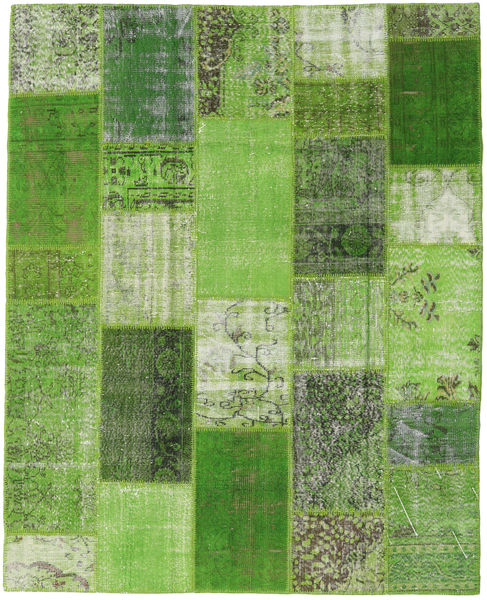 Patchwork Sag 204X253 Autentični
 Moderni Ručno Uzlan Svjetlozelena/Zelena
 (Vuna, Turska)