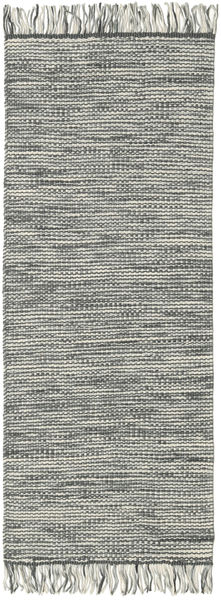 Vilma - Szary Mix Dywan 80X300 Nowoczesny Tkany Ręcznie Chodnik Ciemnoszary/Jasnoszary/Beżowy (Wełna, Indie)