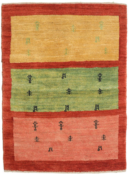 Gabbeh Persia Rug 82X115 Authentic
 Modern Handknotted Orange/Light Brown/Rust Red (Wool, Persia/Iran)