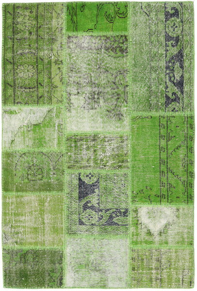 Patchwork Sag 120X181 Autentični
 Moderni Ručno Uzlan Svjetlozelena/Pastelno Zelena (Vuna, Turska)