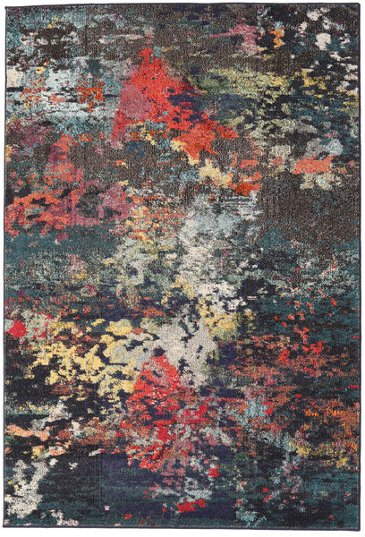 Milla - Multi 러그 140X200 모던 다크 그레이/라이트 그레이 ( 터키)