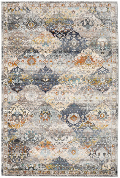 Molina - 진한 러그 152X240 모던 라이트 그레이/다크 그레이 ( 터키)