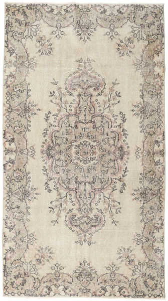 Colored Vintage Rug 118X216 Authentic
 Modern Handknotted Light Brown/Dark Beige (Wool, Turkey)