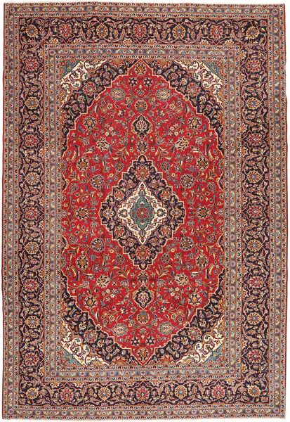 Keshan Patina Rug 240X347 Authentic
 Oriental Handknotted Light Brown/Dark Red (Wool, Persia/Iran)