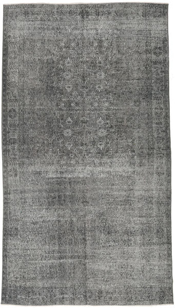 Colored Vintage Rug 157X285 Authentic
 Modern Handknotted Dark Grey/Light Grey (Wool, Turkey)
