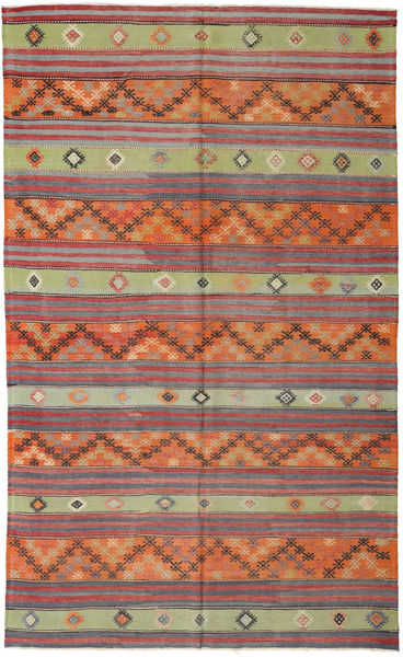 Kilim Turquia Tapete 172X291 Oriental Tecidos À Mão Castanho/Laranja (Lã, Turquia)