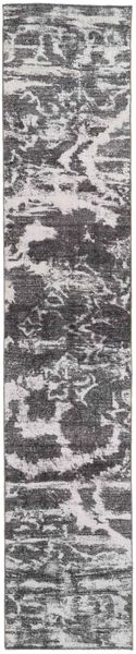 Colored Vintage Sag 70X380 Autentični
 Moderni Ručno Uzlan Staza Za Hodnik
 Tamnosiva/Svjetlosiva (Vuna, Perzija/Iran)