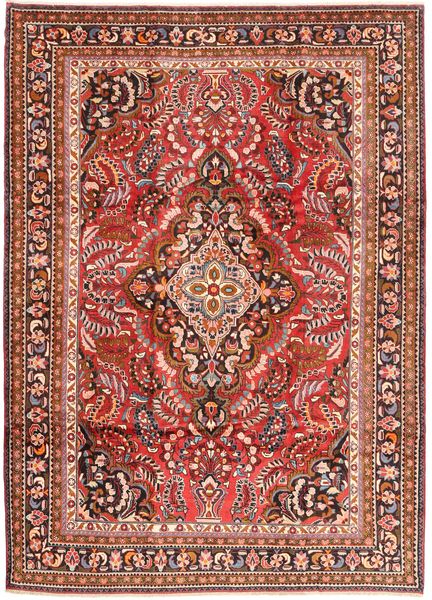 Lillian Tapete 220X306 Oriental Feito A Mão Vermelho Escuro/Vermelho (Lã, Pérsia/Irão)