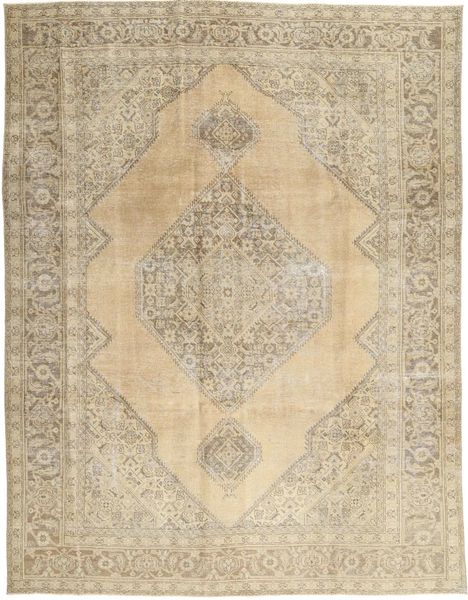 Colored Vintage Szőnyeg 256X330 Modern Csomózású Világosbarna/Sötét Bézs Nagy (Gyapjú, Perzsia/Irán)