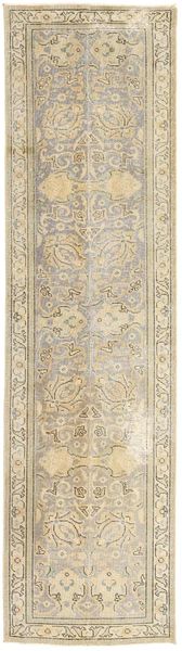 Colored Vintage Tappeto 72X283 Moderno Fatto A Mano Alfombra Pasillo Marrone Chiaro/Beige Scuro/Beige (Lana, Persia/Iran)