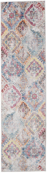 Montana 러그 80X300 모던 복도용 러너
 라이트 그레이/라이트 핑크 ( 터키)