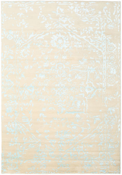 Orient Express - Valkoinen/Sininen Matto 240X340 Moderni Käsinsolmittu Beige/Valkoinen/Creme (Villa/Bambu Silkki, Intia)