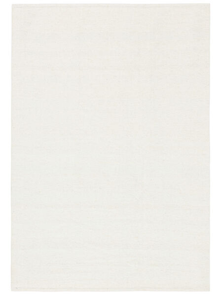 Kelim Loom - Valkea Matto 140X200 Moderni Käsinkudottu Beige (Villa, Intia)