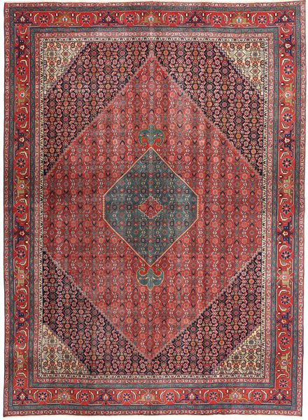 Bidjar Patina Rug 283X382 Authentic
 Oriental Handknotted Dark Red/Brown Large (Wool, Persia/Iran)
