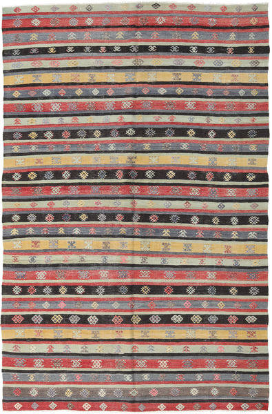 Kilim Turquia Tapete 171X275 Oriental Tecidos À Mão Castanho Claro/Castanho Escuro (Lã, Turquia)