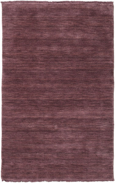 Handloom Fringes - Deep Wine Rug 100X160 Modern Dark Purple/Dark Brown/Light Purple (Wool, India)