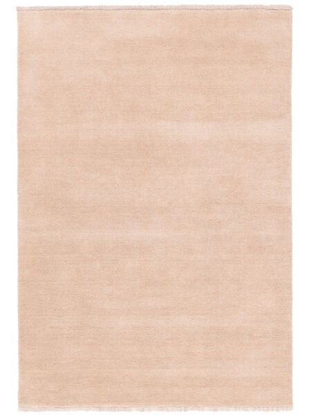 Handloom Fringes - Soft Rose Tapete 140X200 Moderno Luz Rosa (Lã, Índia)