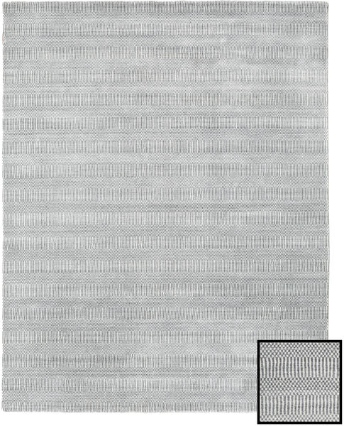 Bamboo Grass - Grey Rug 190X240 Modern Light Grey (Wool/Bamboo Silk, Turkey)