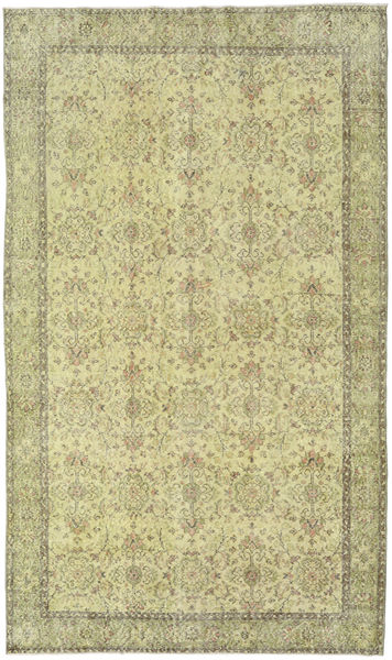 Obojeni Vintage Sag 176X302 Autentični
 Moderni Ručno Uzlan Svjetlozelena/Tamna Bež (Vuna, Turska)