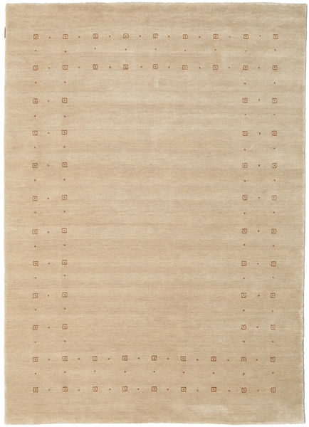 Loribaf Loom Delta - Beige Matto 160X230 Moderni Beige/Tummanbeige (Villa, Intia)