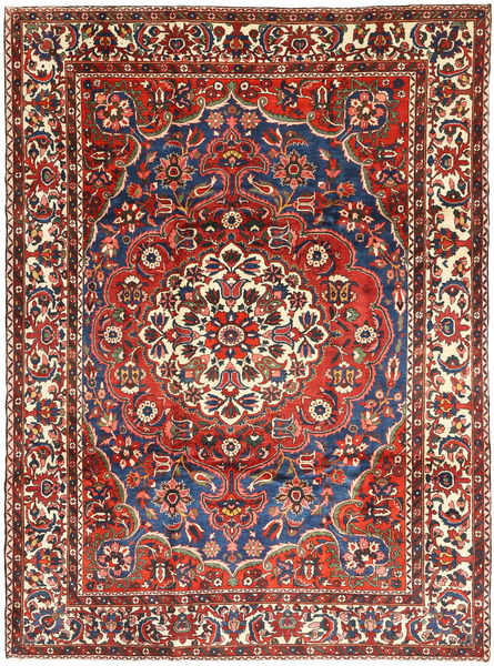 Bakhtiari Rug 244X330 Authentic
 Oriental Handknotted Dark Grey/Brown (Wool, Persia/Iran)