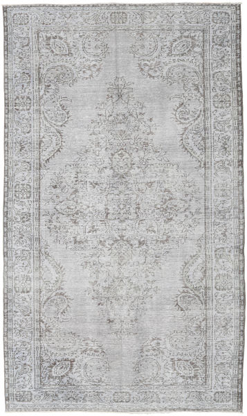 Colored Vintage Rug 197X339 Authentic
 Modern Handknotted Light Grey (Wool, Turkey)