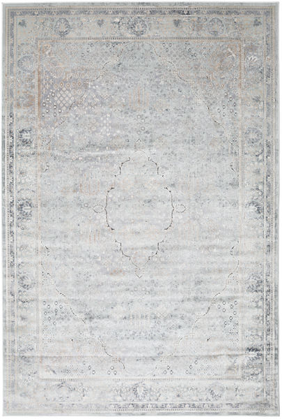 Monza - Greige 러그 250X350 모던 라이트 그레이/화이트/크림 대형 ( 터키)