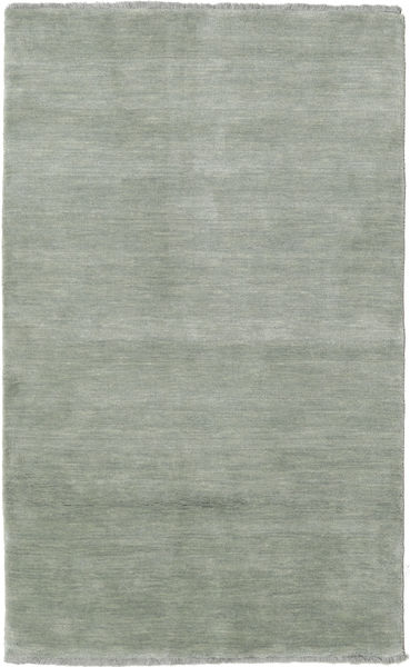 Handloom Fringes - Soft Teal Rug 100X160 Modern Light Grey (Wool, India)