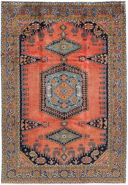 Wiss Rug 230X333 Authentic
 Oriental Handknotted Light Brown/Purple (Wool, Persia/Iran)