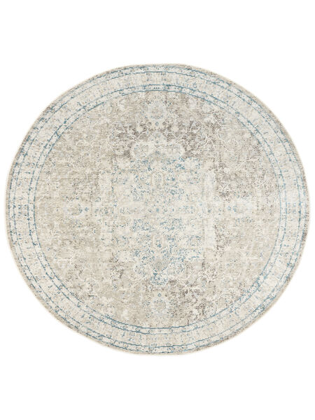 Nadia - 연한 러그 Ø 200 모던 원형 라이트 그레이/베이지 ( 터키)