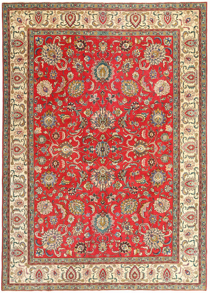 Tabriz Patina Rug 267X370 Authentic
 Oriental Handknotted Dark Brown/Brown Large (Wool, Persia/Iran)