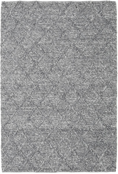 Rut - Cinza Escuro Melange Tapete 160X230 Moderno Tecidos À Mão Cinza Escuro/Cinzento Claro/Lilás (Lã, Índia)