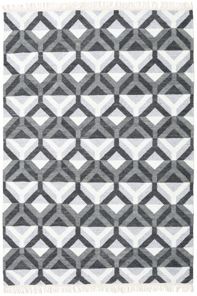 Aino Matto 160X230 Moderni Käsinkudottu Vaaleansininen/Valkoinen/Creme (Villa/Bambu Silkki, Intia)