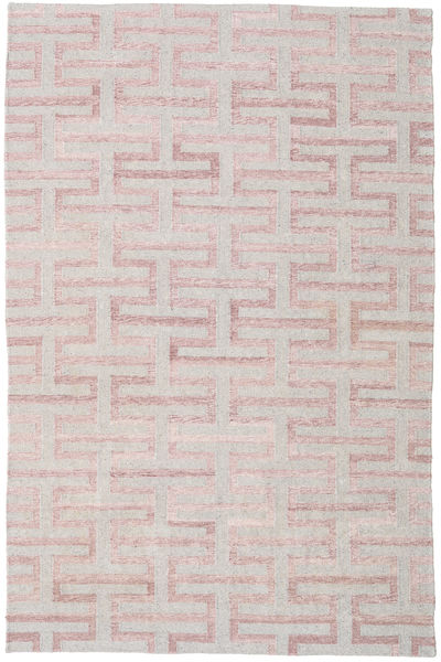 Pet Yarn Ćilim Sag 160X230 Autentični
 Moderni Ručno Tkani Svjetlosiva/Svjetloljubičasta/Bež ( Indija)