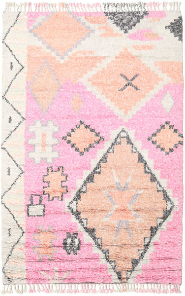 Odda - Pink Rug 200X300 Authentic
 Modern Handknotted Light Pink/White/Creme (Wool, India)