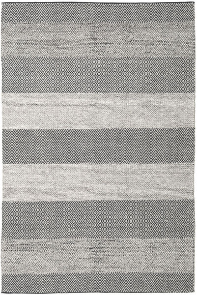 Folke - Castanho Tapete 200X300 Moderno Tecidos À Mão Cinzento Claro/Bege (Lã, Índia)