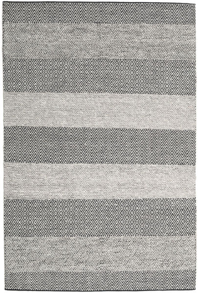 Folke - Grigio Tappeto 200X300 Moderno Tessuto A Mano Grigio Chiaro/Beige (Lana, India)