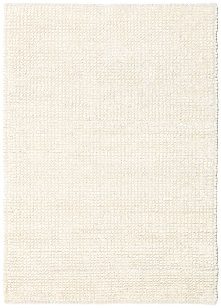 Manhattan - Branco Tapete 140X200 Moderno Bege/Luz Rosa ( Índia)