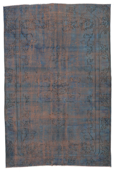 Colored Vintage Tappeto 185X278 Moderno Fatto A Mano Grigio Scuro/Blu Scuro (Lana, Turchia)