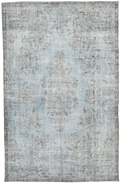 Colored Vintage Covor 194X305 Modern Lucrat Manual Gri Deschis (Lână, Turcia)