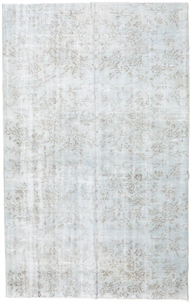 Colored Vintage Rug 197X320 Authentic
 Modern Handknotted Light Grey/Light Blue/Beige/White/Creme (Wool, Turkey)