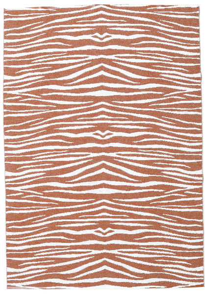 Zebra - 먼지 러그 200X280 모던 다크 레드/라이트 그레이 ( 스웨덴)