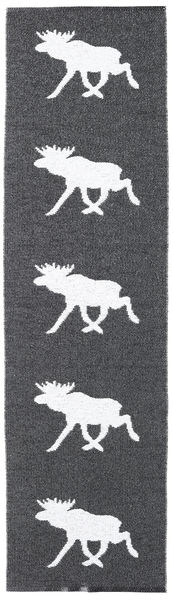 Sweden - 검정색 러그 70X300 모던 복도용 러너
 퍼플/베이지 ( 스웨덴)