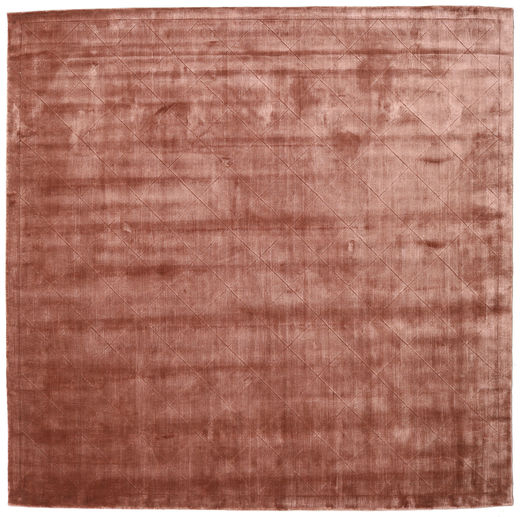 Brooklyn - Pale Copper Rug 250X250 Modern Square Brown/Light Pink Large ( India)