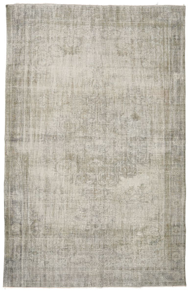 Colored Vintage Matta 206X324 Äkta Modern Handknuten Ljusgrå (Ull, Turkiet)