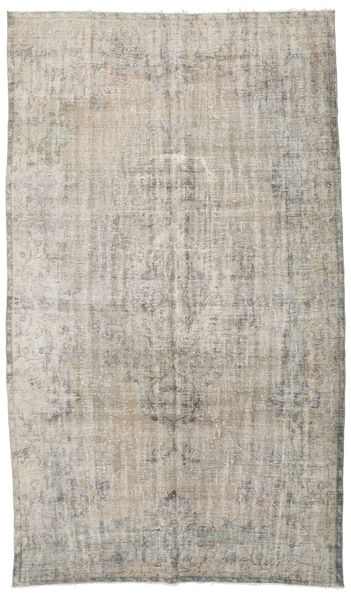 Colored Vintage Dywan 190X334 Nowoczesny Tkany Ręcznie Jasnoszary/Jasnobrązowy (Wełna, Turcja)