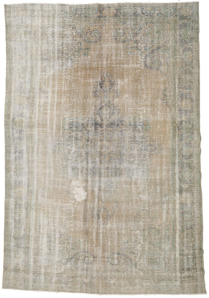Colored Vintage Szőnyeg 214X313 Modern Csomózású Világosszürke/Világosbarna (Gyapjú, Törökország)