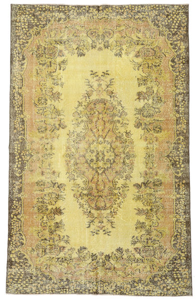 Colored Vintage Rug 178X282 Authentic
 Modern Handknotted Yellow/Olive Green/Light Green (Wool, Turkey)