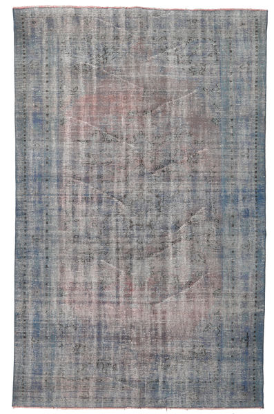 Colored Vintage Alfombra 166X272 Moderna Hecha A Mano Gris Claro/Gris Oscuro (Lana, Turquía)