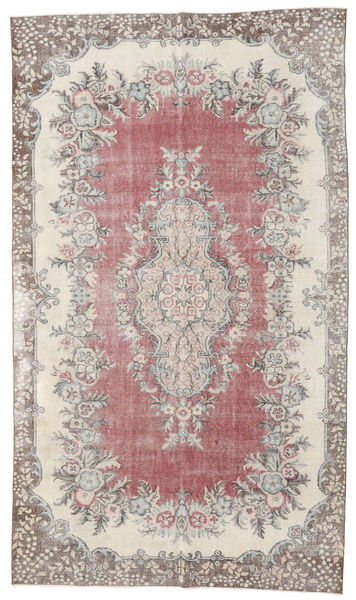 Colored Vintage Tappeto 182X315 Moderno Fatto A Mano Grigio Chiaro/Beige (Lana, Turchia)